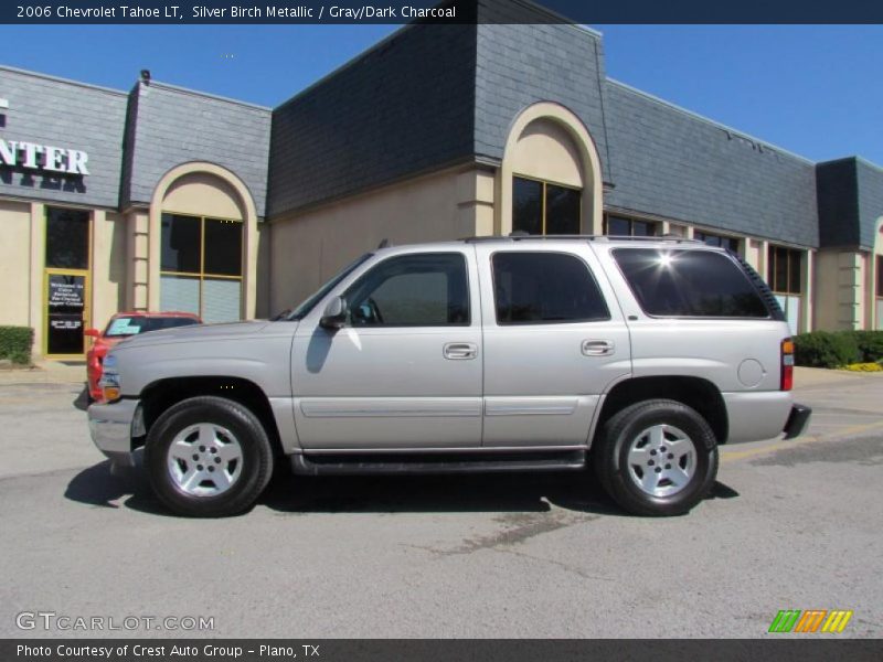 Silver Birch Metallic / Gray/Dark Charcoal 2006 Chevrolet Tahoe LT