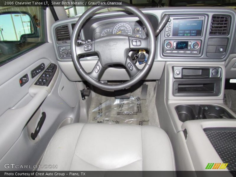 Silver Birch Metallic / Gray/Dark Charcoal 2006 Chevrolet Tahoe LT