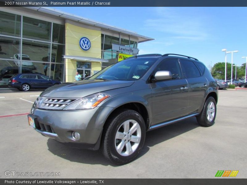 Platinum Pearl Matallic / Charcoal 2007 Nissan Murano SL