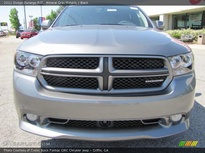 Mineral Gray Metallic / Black 2011 Dodge Durango R/T