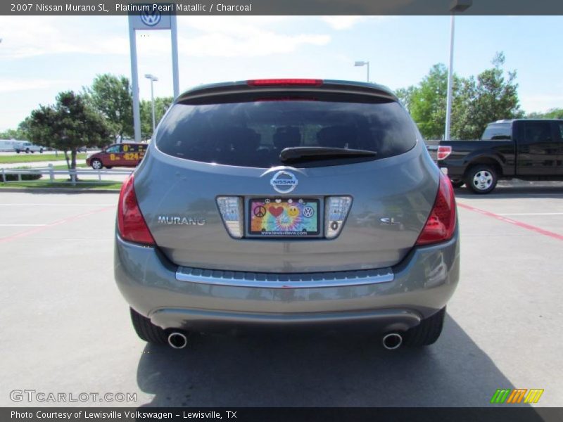 Platinum Pearl Matallic / Charcoal 2007 Nissan Murano SL