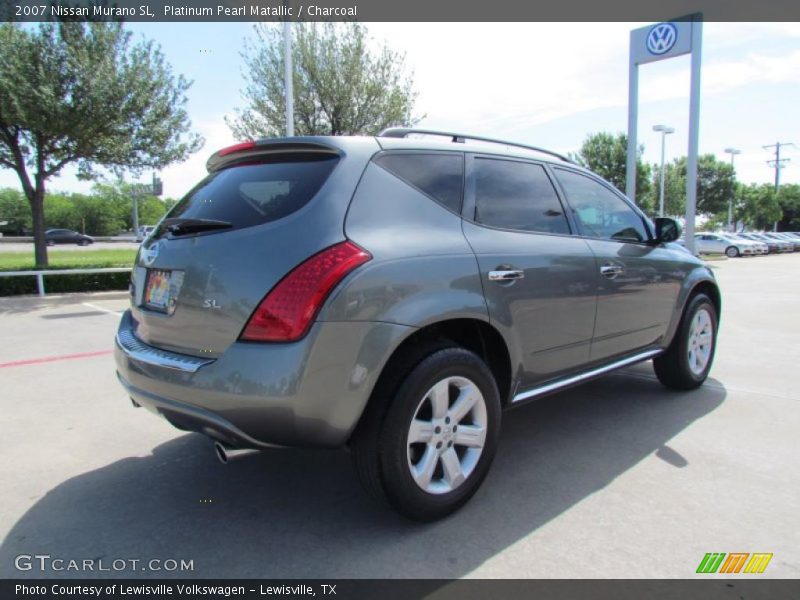 Platinum Pearl Matallic / Charcoal 2007 Nissan Murano SL