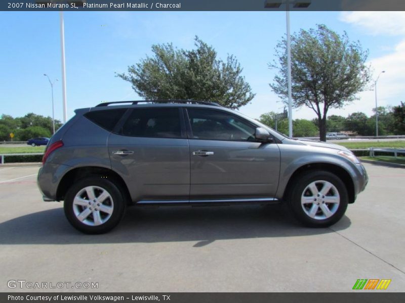 Platinum Pearl Matallic / Charcoal 2007 Nissan Murano SL