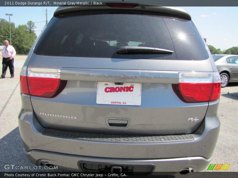 Mineral Gray Metallic / Black 2011 Dodge Durango R/T