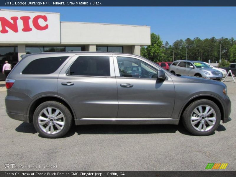 Mineral Gray Metallic / Black 2011 Dodge Durango R/T