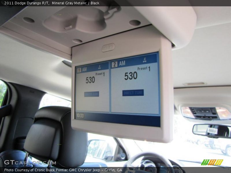 Mineral Gray Metallic / Black 2011 Dodge Durango R/T