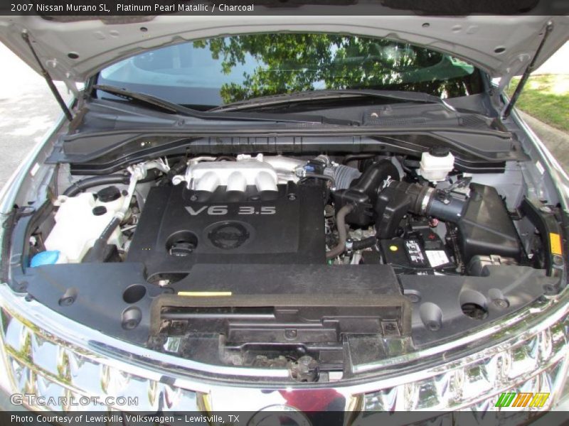 Platinum Pearl Matallic / Charcoal 2007 Nissan Murano SL
