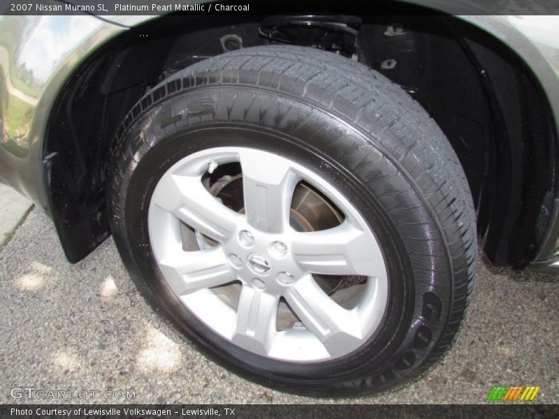 Platinum Pearl Matallic / Charcoal 2007 Nissan Murano SL