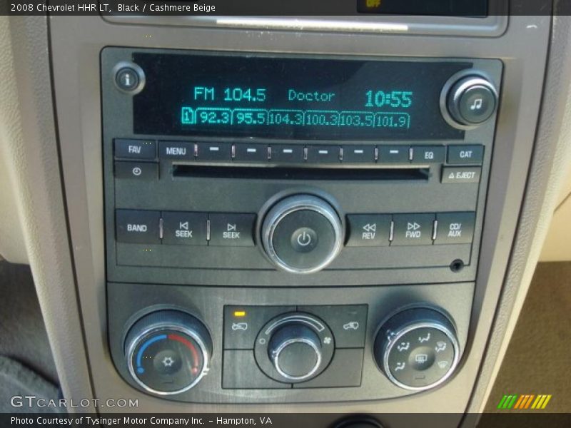 Controls of 2008 HHR LT