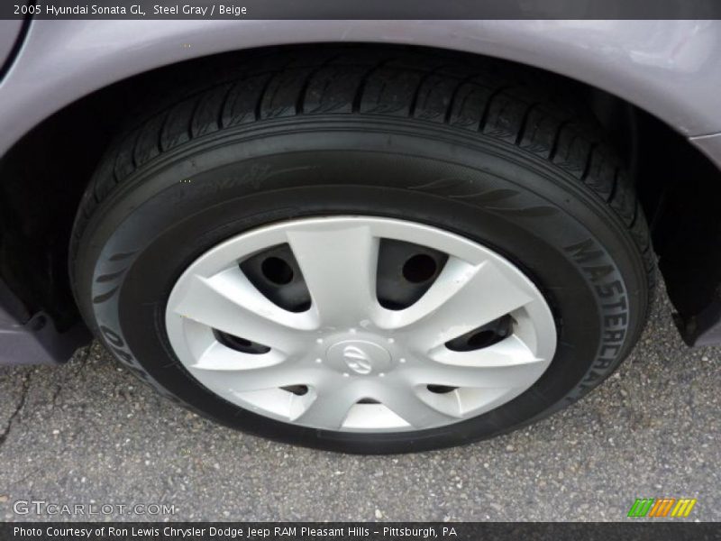 Steel Gray / Beige 2005 Hyundai Sonata GL