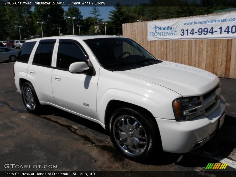 Summit White / Ebony 2006 Chevrolet TrailBlazer SS AWD