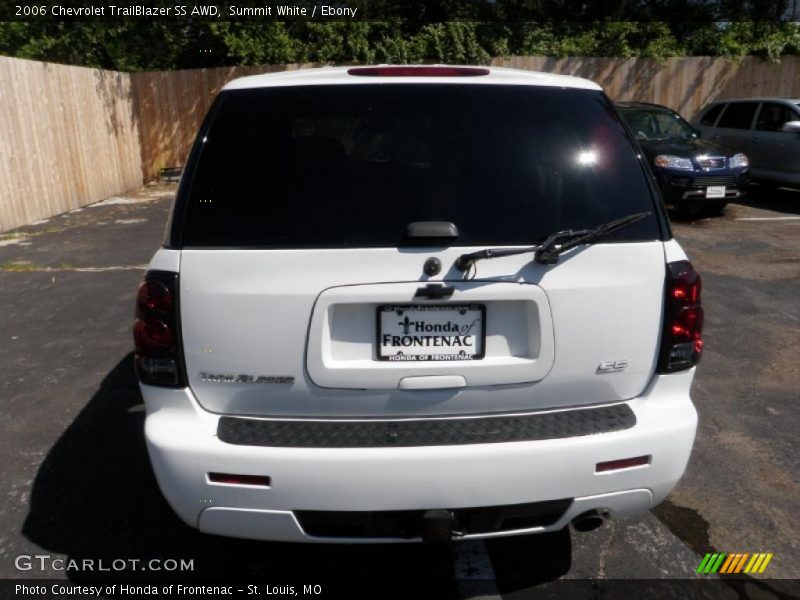 Summit White / Ebony 2006 Chevrolet TrailBlazer SS AWD