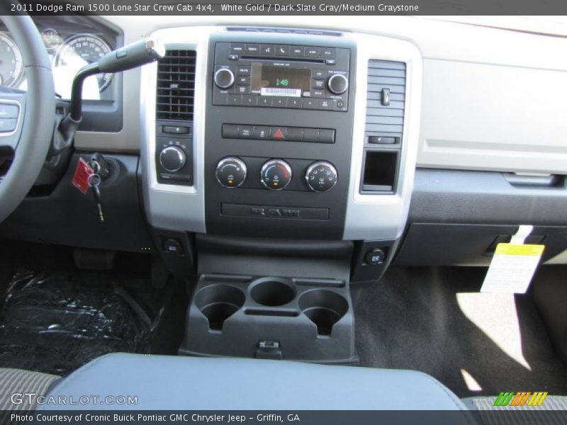 White Gold / Dark Slate Gray/Medium Graystone 2011 Dodge Ram 1500 Lone Star Crew Cab 4x4