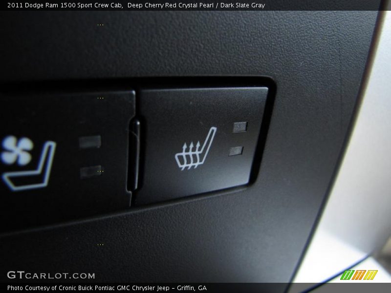 Deep Cherry Red Crystal Pearl / Dark Slate Gray 2011 Dodge Ram 1500 Sport Crew Cab