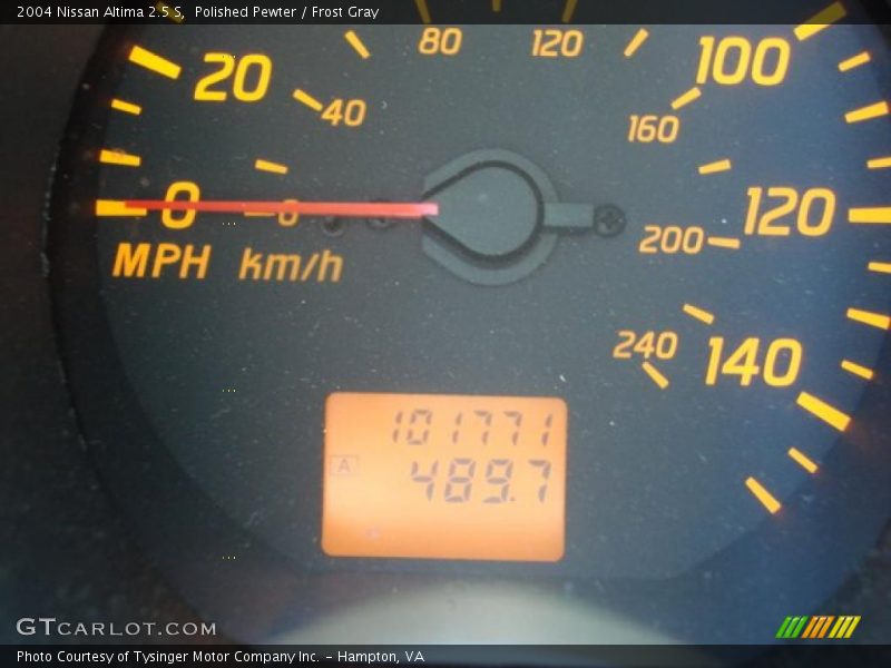 Polished Pewter / Frost Gray 2004 Nissan Altima 2.5 S