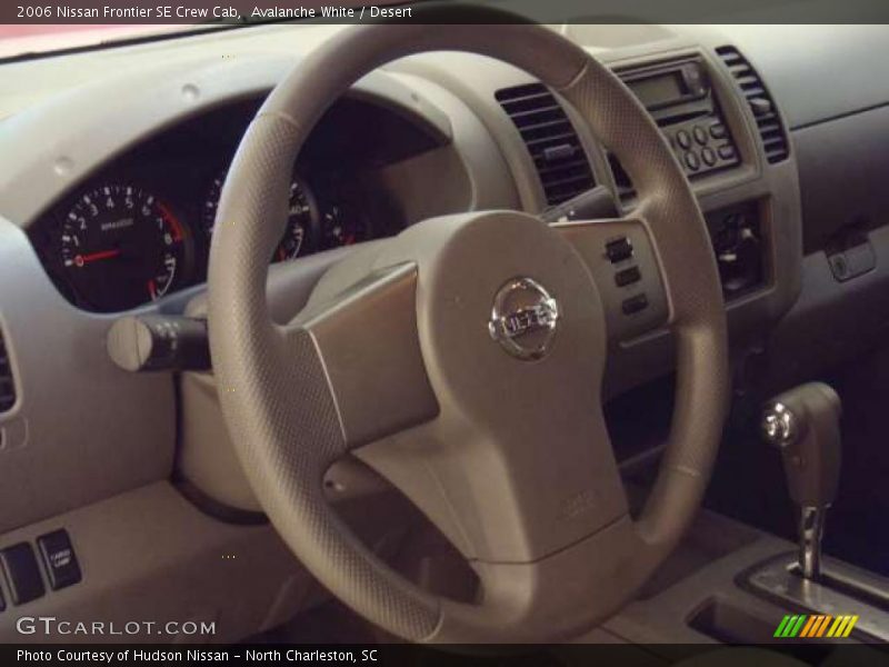 Avalanche White / Desert 2006 Nissan Frontier SE Crew Cab