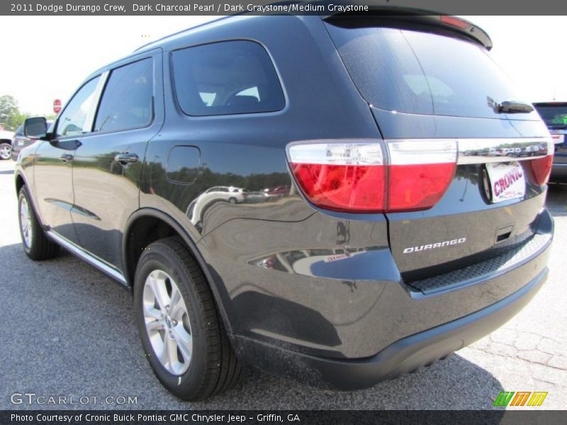 Dark Charcoal Pearl / Dark Graystone/Medium Graystone 2011 Dodge Durango Crew