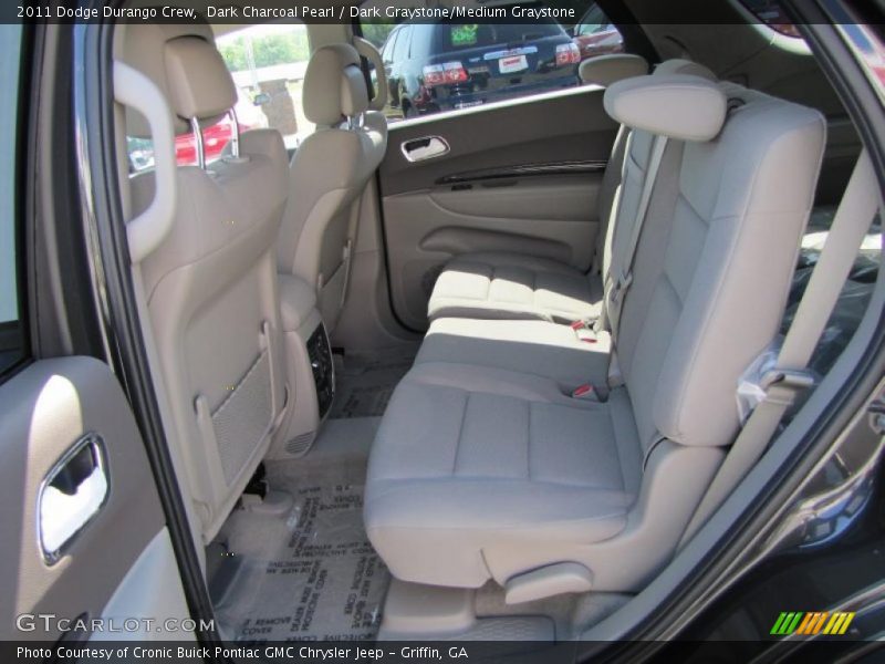 Dark Charcoal Pearl / Dark Graystone/Medium Graystone 2011 Dodge Durango Crew