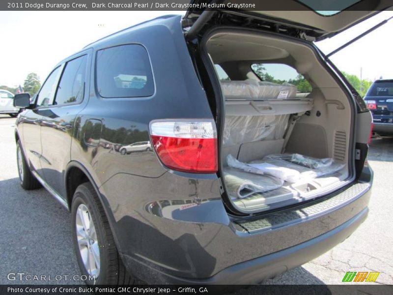 Dark Charcoal Pearl / Dark Graystone/Medium Graystone 2011 Dodge Durango Crew