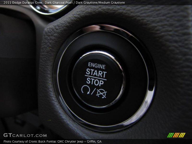 Dark Charcoal Pearl / Dark Graystone/Medium Graystone 2011 Dodge Durango Crew