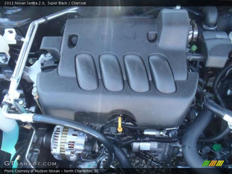 Super Black / Charcoal 2011 Nissan Sentra 2.0