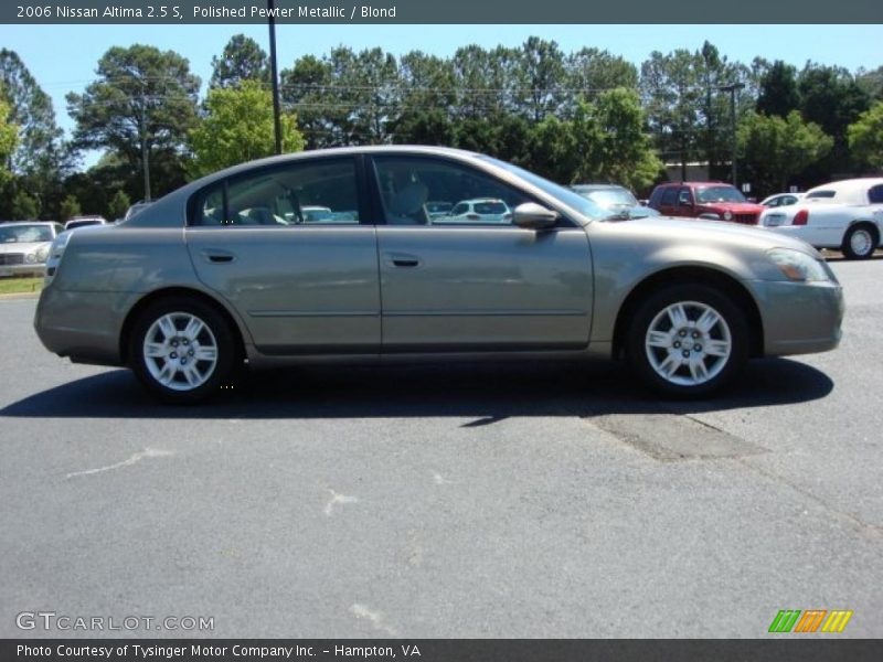 Polished Pewter Metallic / Blond 2006 Nissan Altima 2.5 S