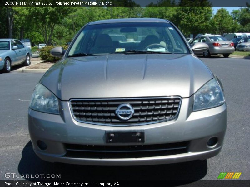 Polished Pewter Metallic / Blond 2006 Nissan Altima 2.5 S