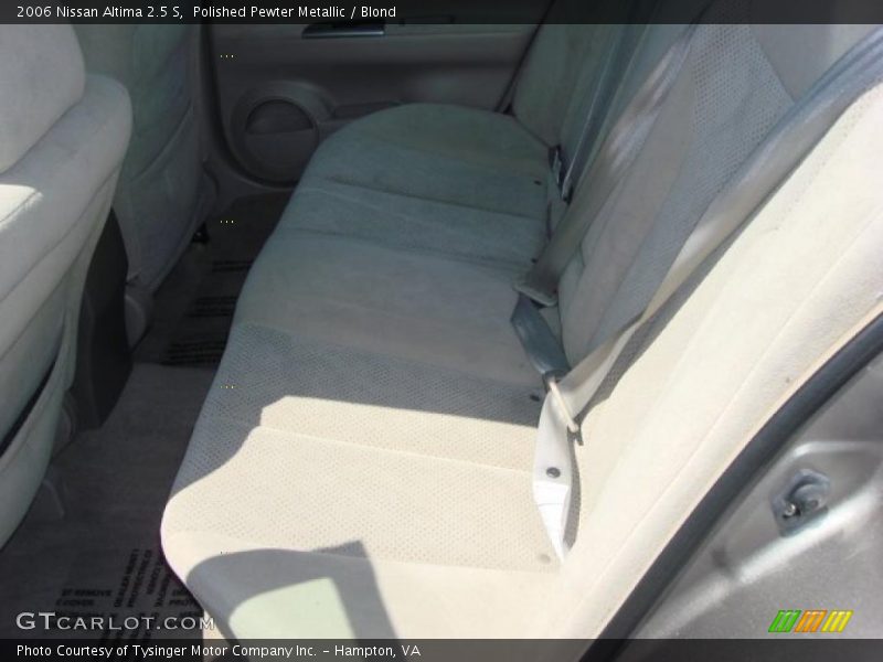 Polished Pewter Metallic / Blond 2006 Nissan Altima 2.5 S