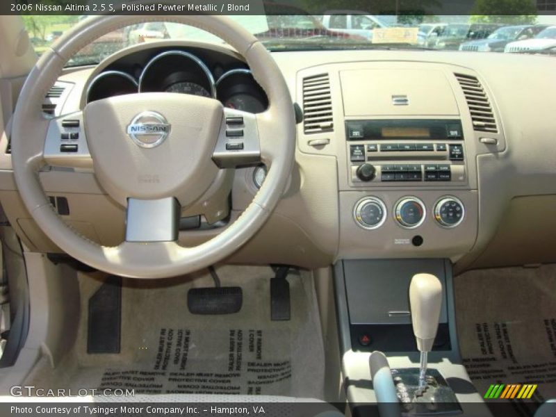 Polished Pewter Metallic / Blond 2006 Nissan Altima 2.5 S