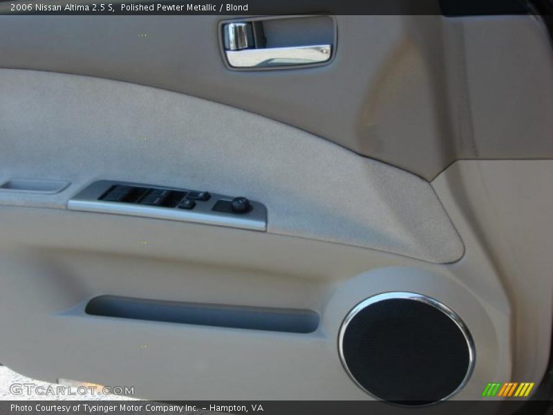 Polished Pewter Metallic / Blond 2006 Nissan Altima 2.5 S