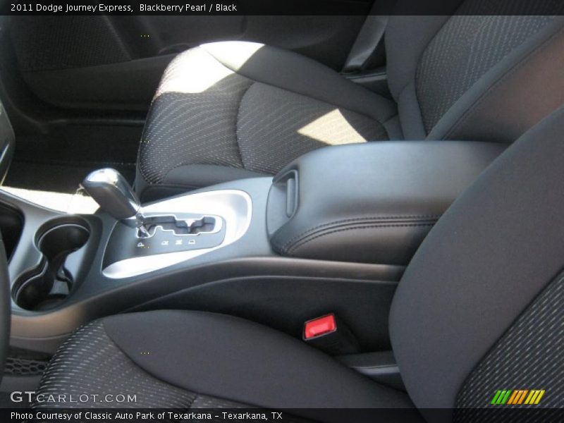 Blackberry Pearl / Black 2011 Dodge Journey Express
