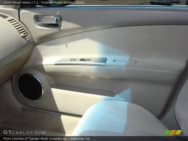 Polished Pewter Metallic / Blond 2006 Nissan Altima 2.5 S
