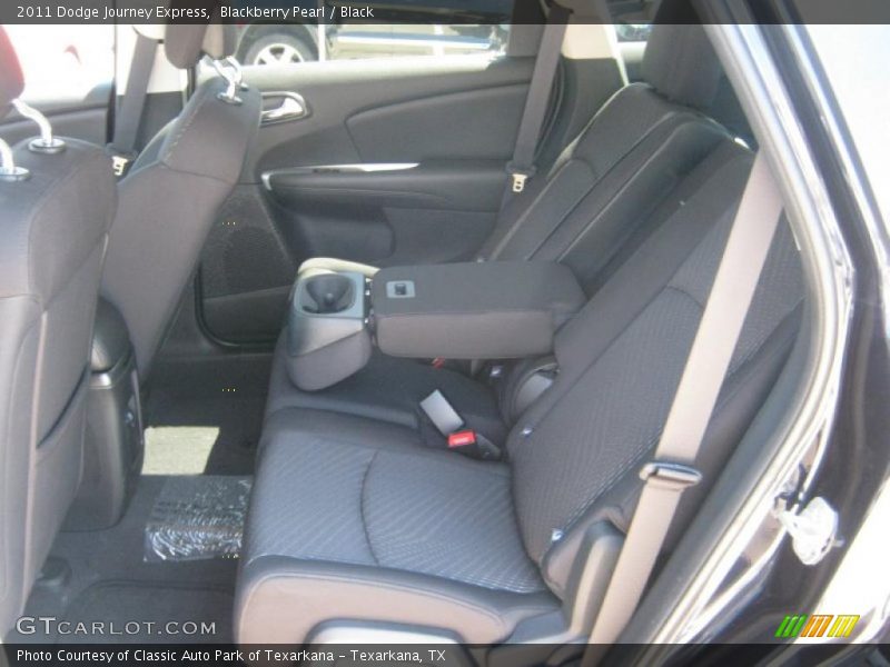 Blackberry Pearl / Black 2011 Dodge Journey Express