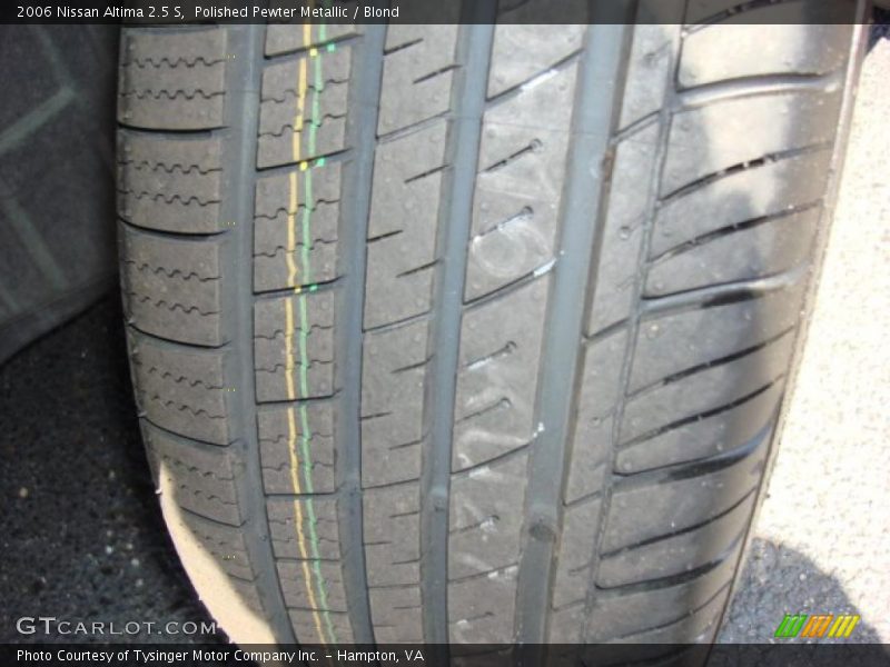 Polished Pewter Metallic / Blond 2006 Nissan Altima 2.5 S