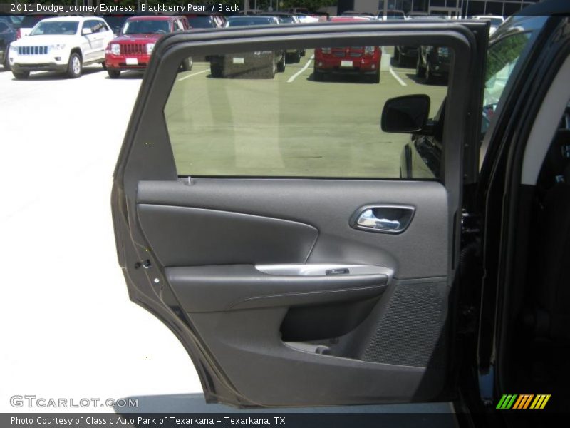 Blackberry Pearl / Black 2011 Dodge Journey Express