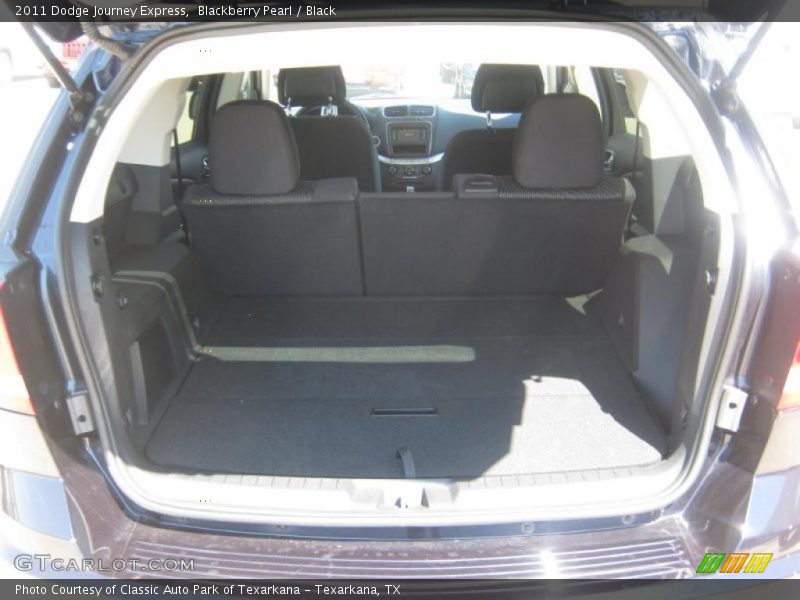 Blackberry Pearl / Black 2011 Dodge Journey Express