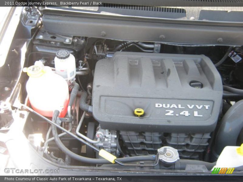 Blackberry Pearl / Black 2011 Dodge Journey Express