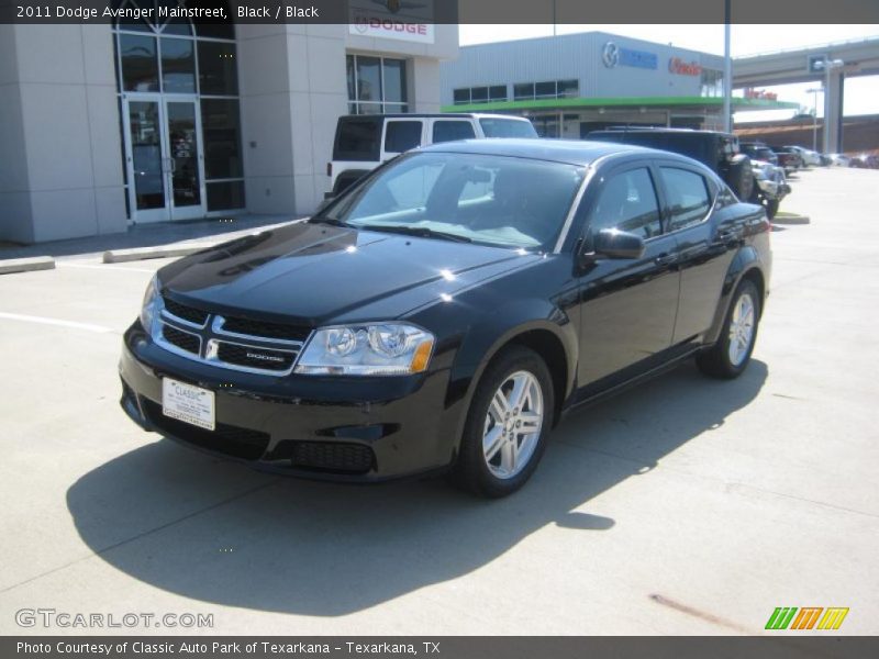 Black / Black 2011 Dodge Avenger Mainstreet
