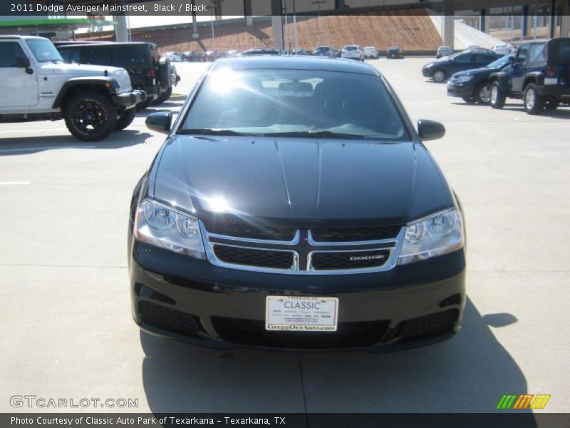 Black / Black 2011 Dodge Avenger Mainstreet