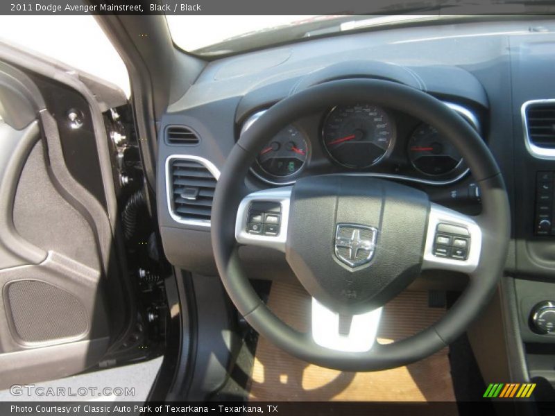 Black / Black 2011 Dodge Avenger Mainstreet