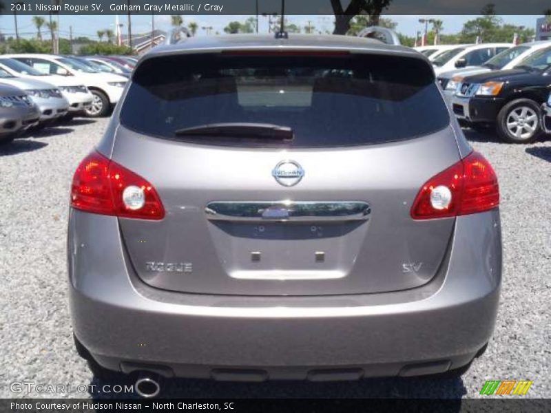 Gotham Gray Metallic / Gray 2011 Nissan Rogue SV