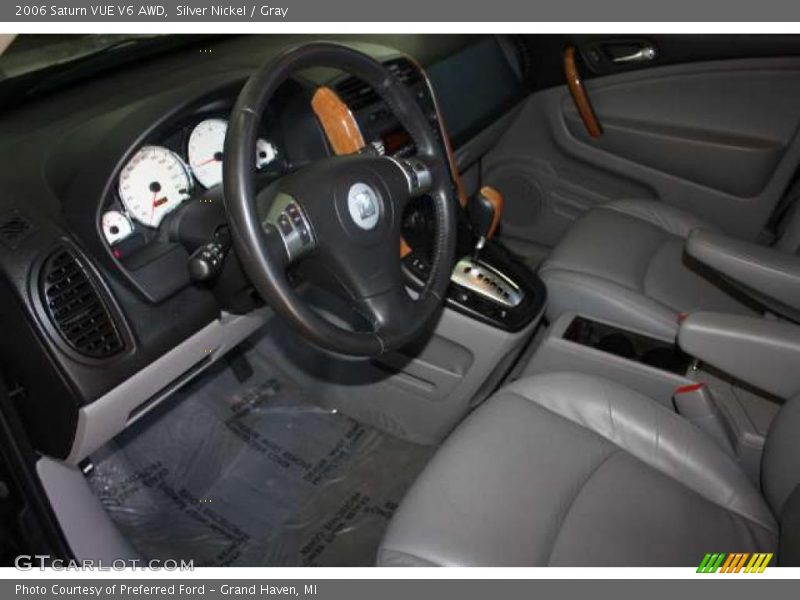  2006 VUE V6 AWD Gray Interior