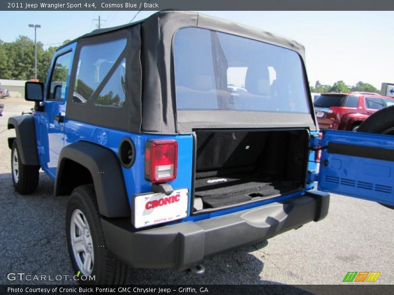 Cosmos Blue / Black 2011 Jeep Wrangler Sport 4x4