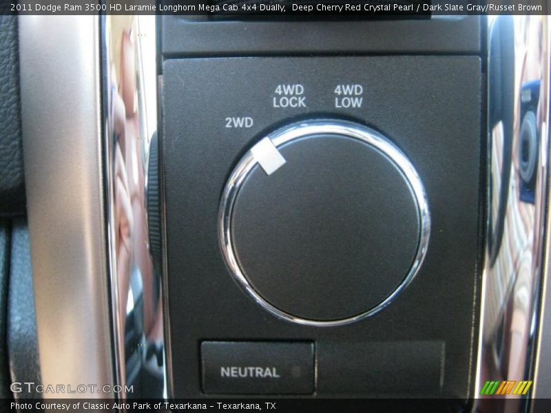 Controls of 2011 Ram 3500 HD Laramie Longhorn Mega Cab 4x4 Dually