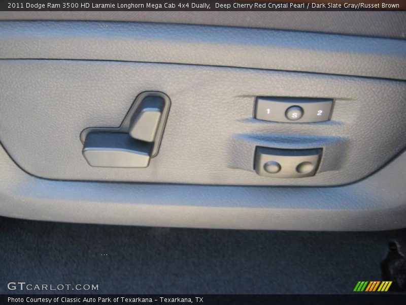 Controls of 2011 Ram 3500 HD Laramie Longhorn Mega Cab 4x4 Dually