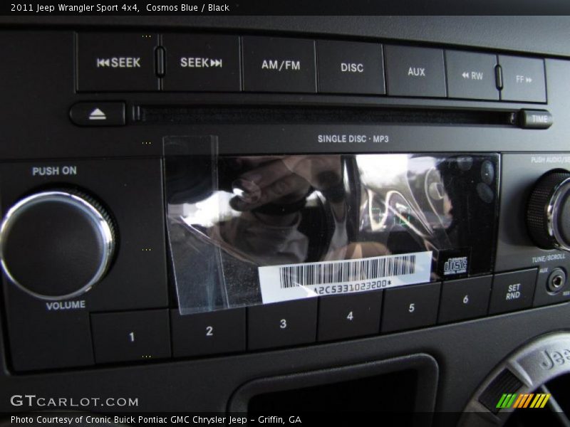 Cosmos Blue / Black 2011 Jeep Wrangler Sport 4x4