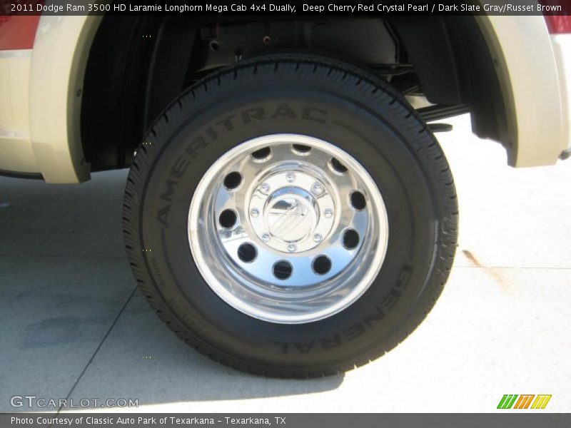  2011 Ram 3500 HD Laramie Longhorn Mega Cab 4x4 Dually Wheel
