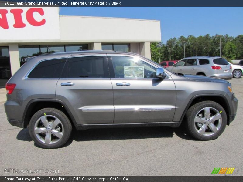 Mineral Gray Metallic / Black 2011 Jeep Grand Cherokee Limited
