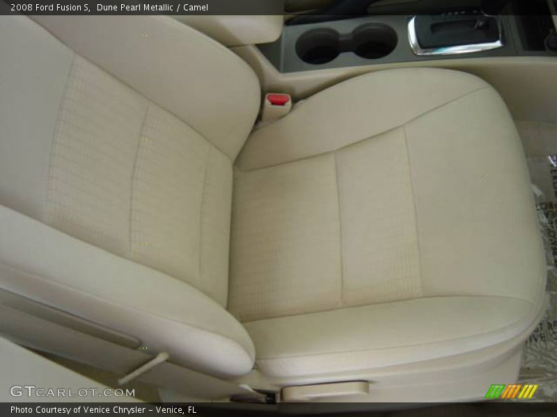 Dune Pearl Metallic / Camel 2008 Ford Fusion S