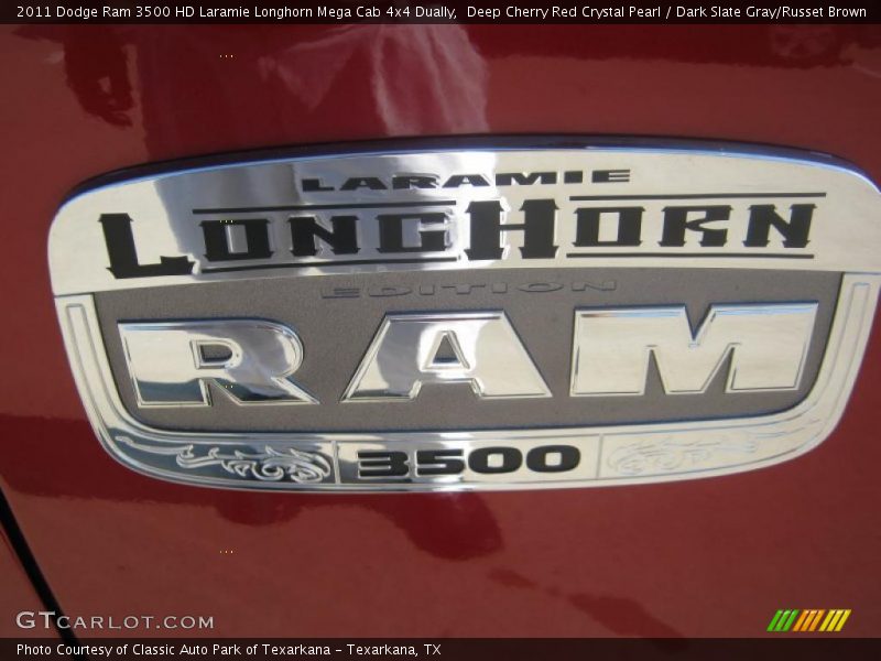  2011 Ram 3500 HD Laramie Longhorn Mega Cab 4x4 Dually Logo